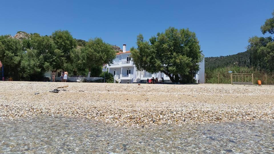 Pano Sto Kyma Studios Plomari Exterior photo